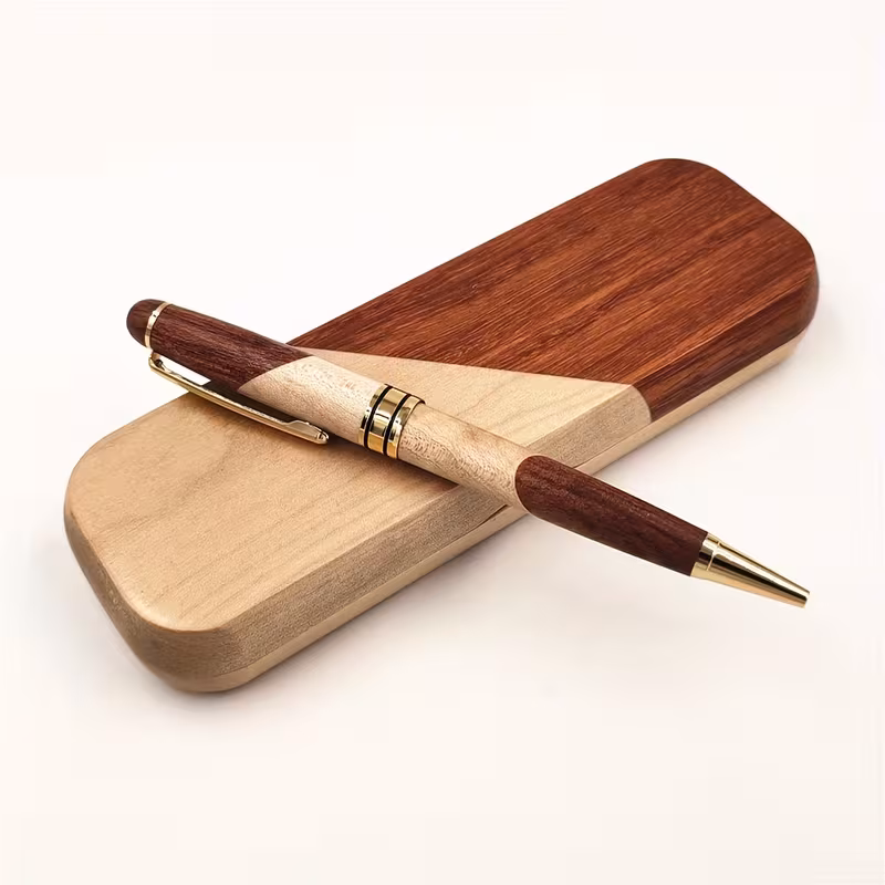 Set Luxury Wooden Pen Gift Box - Image 3
