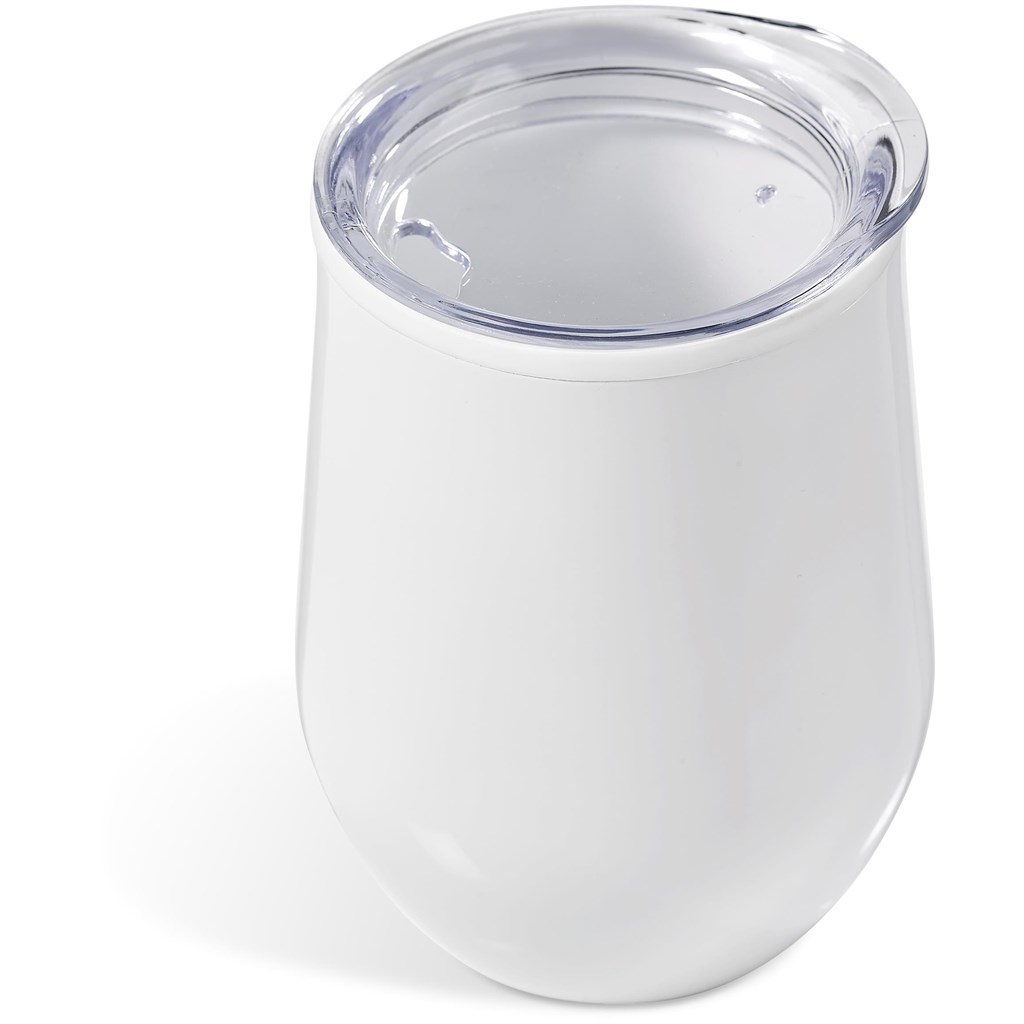 Stainless Steel Egg Shape Wine Cup with Seal Lid Tumbler - Image 7