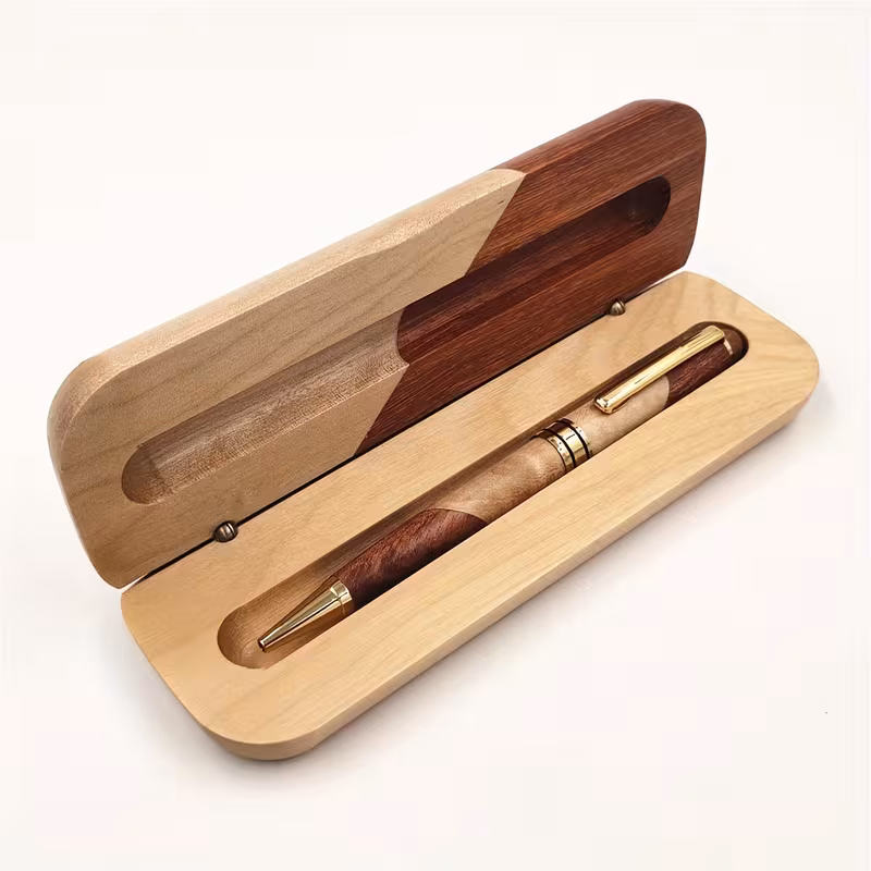 Set Luxury Wooden Pen Gift Box - Image 5