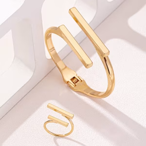 2pc Geometric Jewellery set