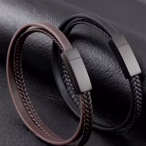 Faux Leather Bracelets