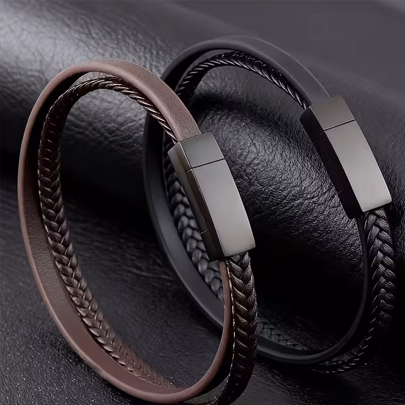 Faux Leather Bracelets
